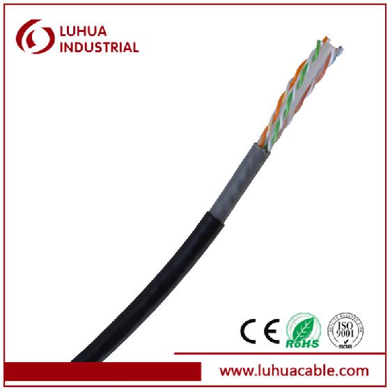 UTP CAT6 double jacket Lan cable